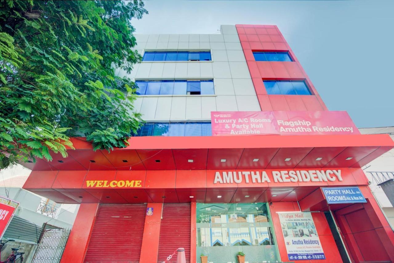מלון צ'נאי Oyo Flagship Amutha Residency מראה חיצוני תמונה